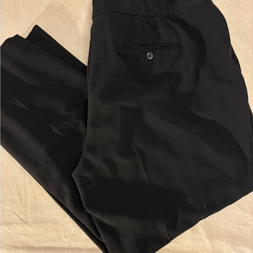JM Collection Women's Black Petite Pants